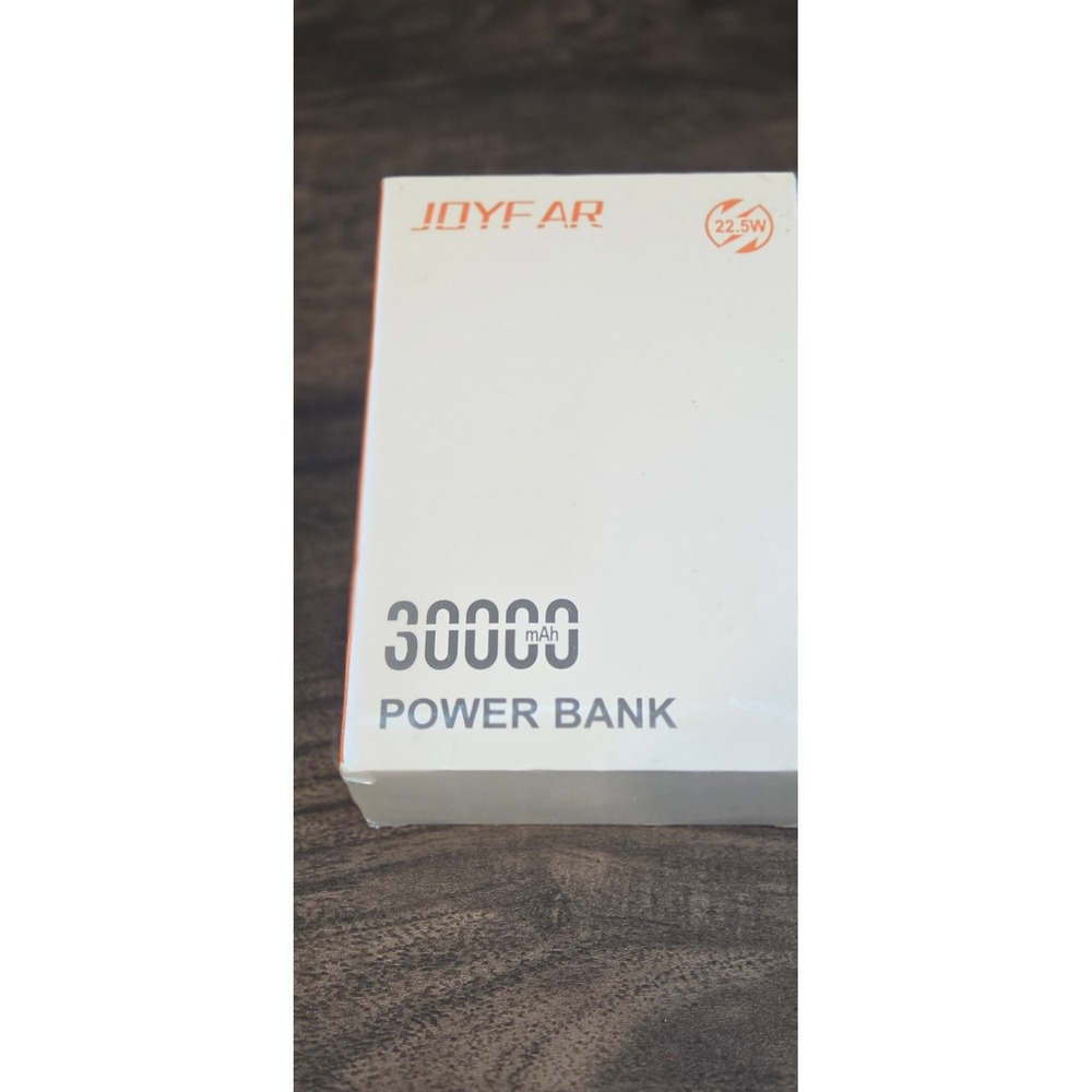JOYFAR Power Bank Unisex OS White New 30000mAh 22.5W Fast Charge JF-PB02